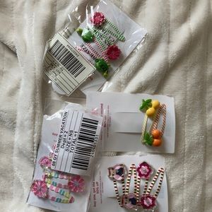Gymboree hair clips new